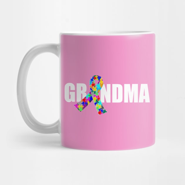 Cute Autism Grandma by epiclovedesigns